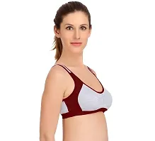 Stylist Cotton Blend Non Padded Bras For Women Pack Of 1-thumb2