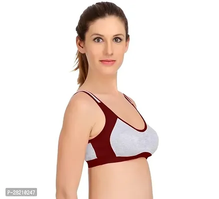 Stylist Cotton Blend Non Padded Bras For Women Pack Of 1-thumb3