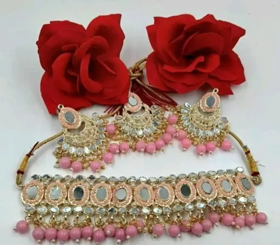 Women Alloy Jewellery Set 