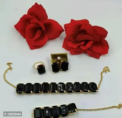 Women Stylish Alloy Jewellery Set-thumb0