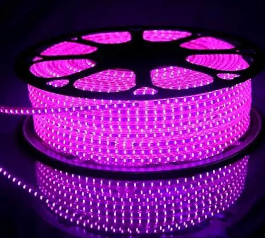 Peafowl led Rope(Strip) Light IP65 with Adapter for Decoration. (Pink, 5 Meter)