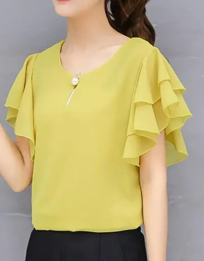 Fancy Georgette Casual wear Top