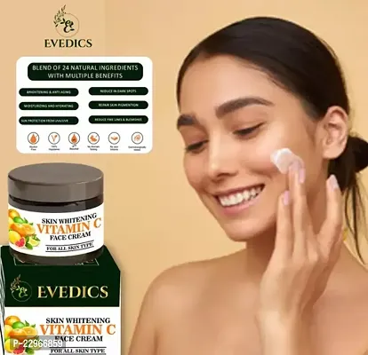 Evedics Absolute Perfect Radiance Brightening Day Cream 50 G, Spf 30, Daily Illuminating Face For Glowing Skin - With Natural Fruits Ingredients