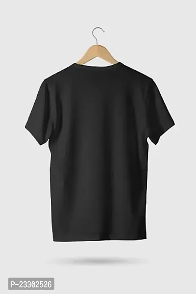 Round Neck Style BTS Jimin Printed Black Tshirt Boys and Girls-thumb2