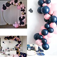 Sagar Creations pack of colored latex balloons for party decorations, marriage anniversary, innogration, birthday, baby shower, welcome and weddings (PINK)-thumb2