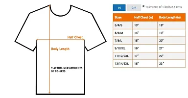 shree chitransh creations FF35 Printed Tshirts for Kids, Boys and Girls-thumb3