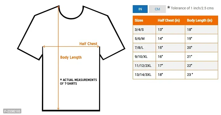 shree chitransh creations FF35 Printed Tshirts for Kids, Boys and Girls-thumb4
