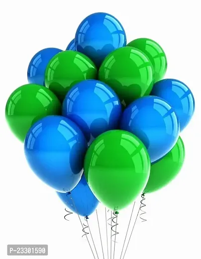 Sagar Creations pack of colored latex balloons for party decorations, marriage anniversary, innogration, birthday, baby shower, welcome and weddings (GREEN)-thumb0