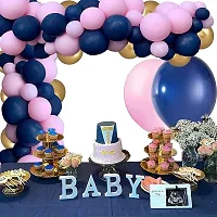 Sagar Creations pack of colored latex balloons for party decorations, marriage anniversary, innogration, birthday, baby shower, welcome and weddings (PINK)-thumb3