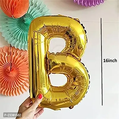 Sagar Creations BABY SHOWER Silver colored 10 Letter Balloon Alphabet Foil Balloons for BABY SHOWER Party Decoration, Eve Party Ornament.-thumb2