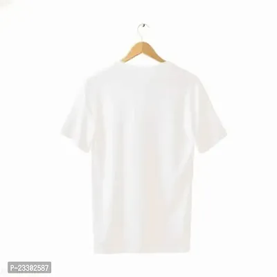 Round Neck Style BTS taeyung Printed Tshirt for Boys and Girls(size10-11) White-thumb2