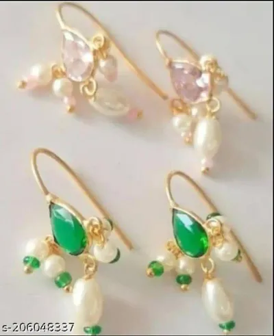 Hanging earrings