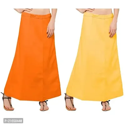 AMAB Orange,Yellow Cotton Petticoat