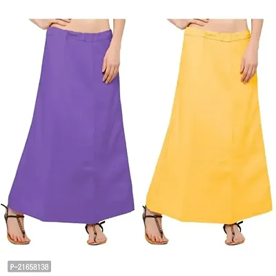 AMAB Purple,Yellow Cotton Petticoat