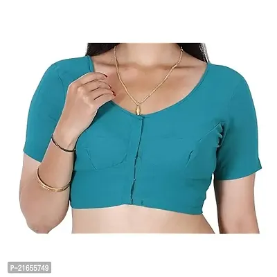 BB Readymade 2by2 Blouse-Sky Blue (40)-thumb0