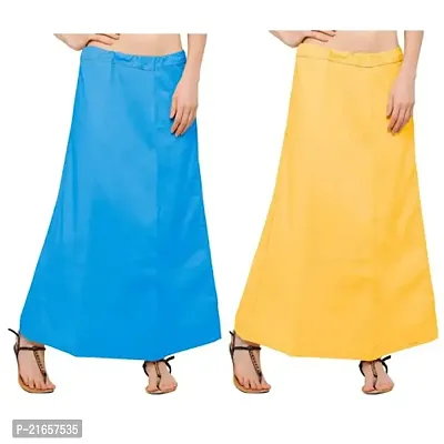 AMAB Blue,Yellow Cotton Petticoat-thumb0