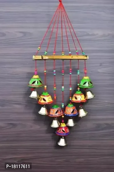 Handcrafted Rajasthani New Bell Design Wall Hanging-thumb0