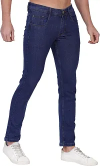 Men Dark Blue Jeans-thumb2