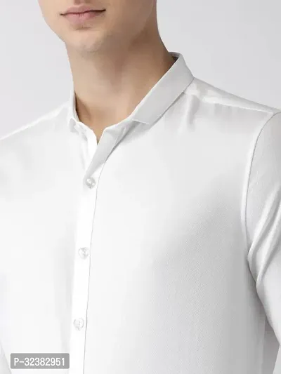 Stylish Solid Long Sleeve Casual Shirt for Men-thumb3