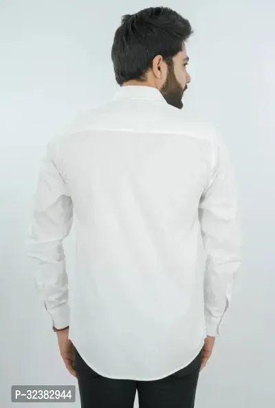 Stylish Solid Long Sleeve Casual Shirt for Men-thumb3