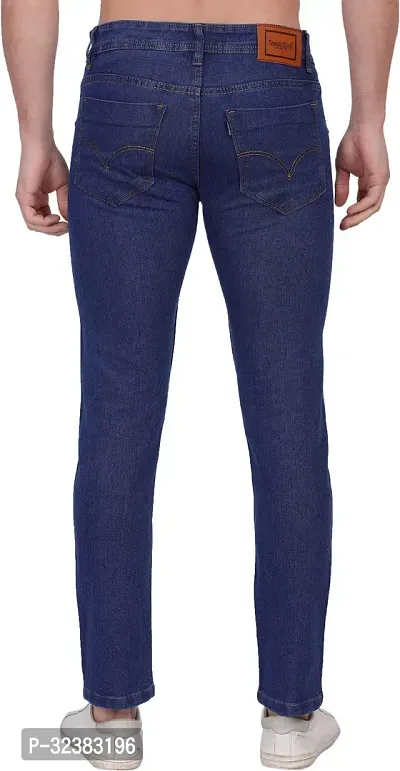 Men Dark Blue Jeans-thumb2