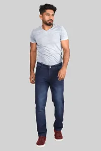 Slim Men Dark Blue Jeans-thumb1