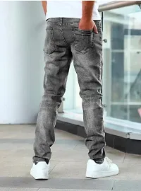 Dark Grey Jeans For Men-thumb1
