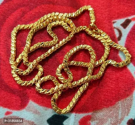 Traditional Leaf-Shaped Chain 24 Inch-thumb0