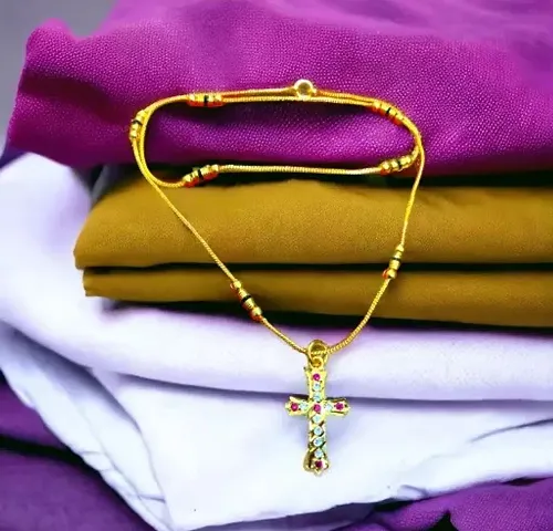 Elegant Copper Golden Chain For Women