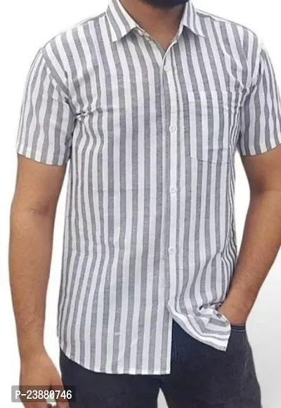 Men Stylish Cotton Blend Casual Shirt-thumb0