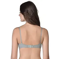 Womens Cotton Lightly Padded Wire Free Regular Bra-Pack of 3-thumb1