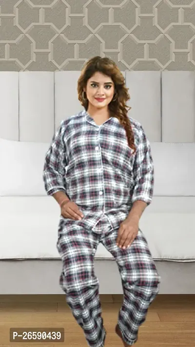 COTTON NIGHTSUIT FOR GIRLS AND WOMAN FOR ALL TIME EVERY SESSION MOSTLY USE FULL FOR WINTER AND AC VERY USE FULL IN DAILY WEAR-thumb0