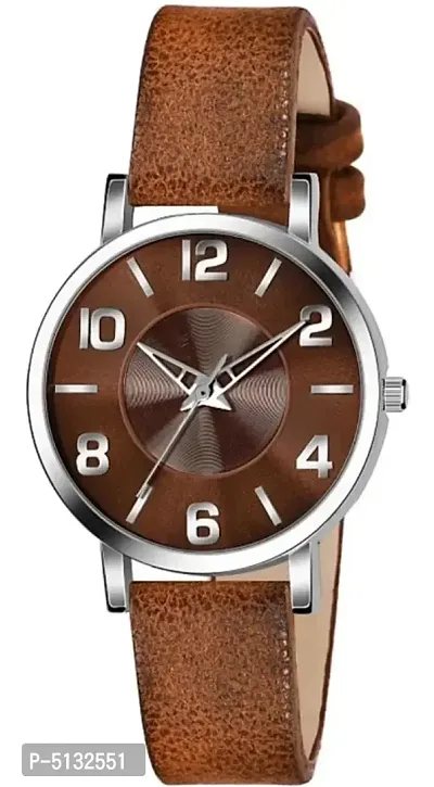 Stylish Synthetic Leather Analog Watch for Men