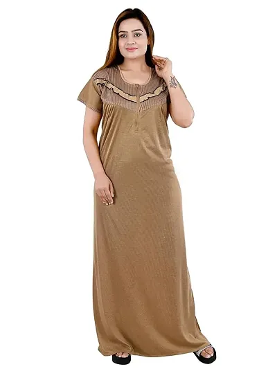 Must Have Cotton Hosiery Nightdress Women's Nightwear 