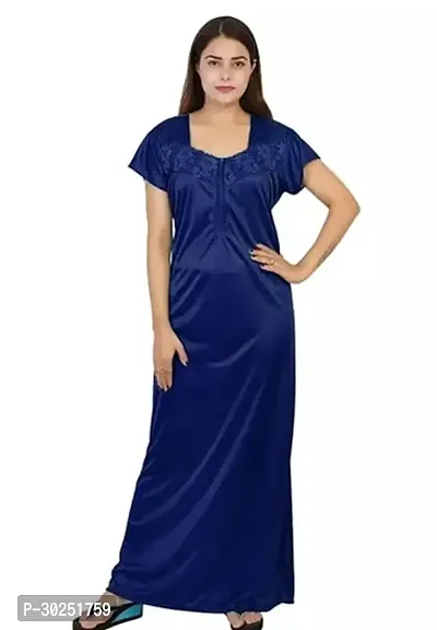 Mashty Women Satin Nighty-thumb0