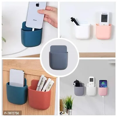 WALL MOUNTED STORAGE CASE WITH MOBILE PHONE CHARGING HOLDER-thumb0