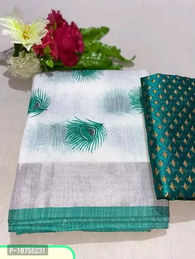 womens chanderi cotton saree