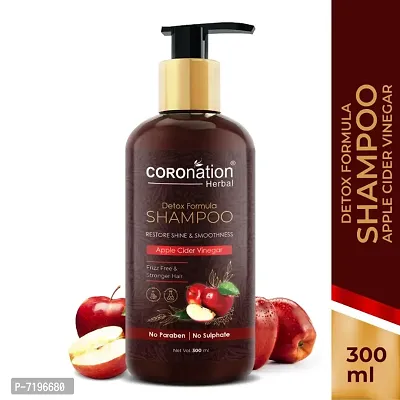 COROnation Herbal Apple Cider Vinegar Shampoo - 300 ml-thumb0