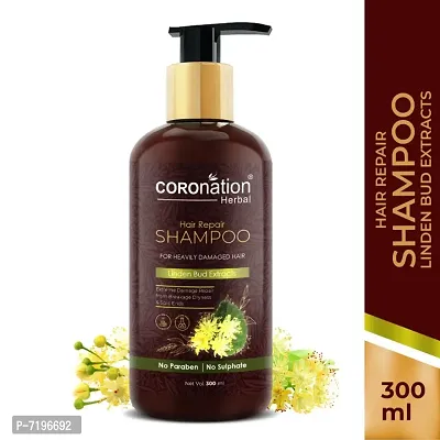 COROnation Herbal Hair Repair Shampoo with Linden Bud Extracts - 300 ml