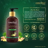 COROnation Herbal Anti Dandruff Shampoo with Tea Tree  Ginger Oil - 300 ml-thumb1