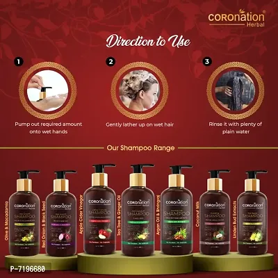 COROnation Herbal Apple Cider Vinegar Shampoo - 300 ml-thumb4