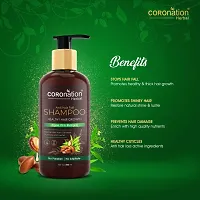 COROnation Herbal Anti Hair Fall Shampoo with Argan Oil  Bhringraj - 300 ml-thumb1