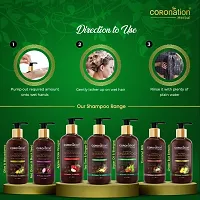 COROnation Herbal Anti Hair Fall Shampoo with Argan Oil  Bhringraj - 300 ml-thumb3