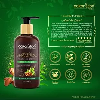 COROnation Herbal Anti Hair Fall Shampoo with Argan Oil  Bhringraj - 300 ml-thumb4