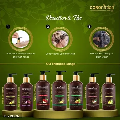 COROnation Herbal Hair Repair Shampoo with Linden Bud Extracts - 300 ml-thumb5