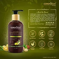 COROnation Herbal Olive  Macadamia Hair Growth Shampoo - 300 ml-thumb4