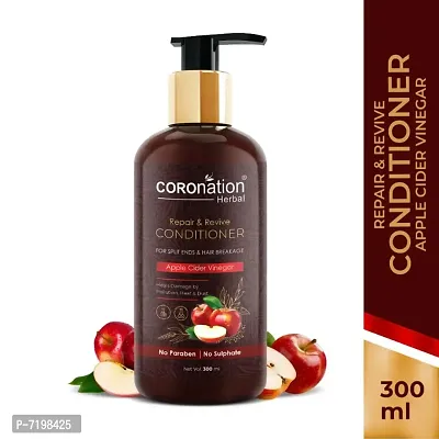 COROnation Herbal Apple Cider Vinegar Hair Conditioner - 300 ml