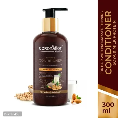 COROnation Herbal Soya and Milk Protein Hair Conditioner - 300 ml
