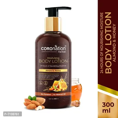 COROnation Herbal Almond  Honey Moisturising Body Lotion - 300 ml