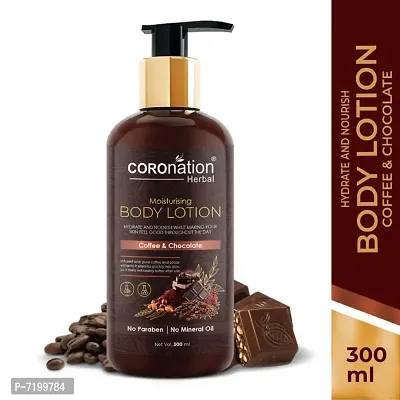 COROnation Herbal Coffee  Chocolate Moisturising Body Lotion - 300 ml